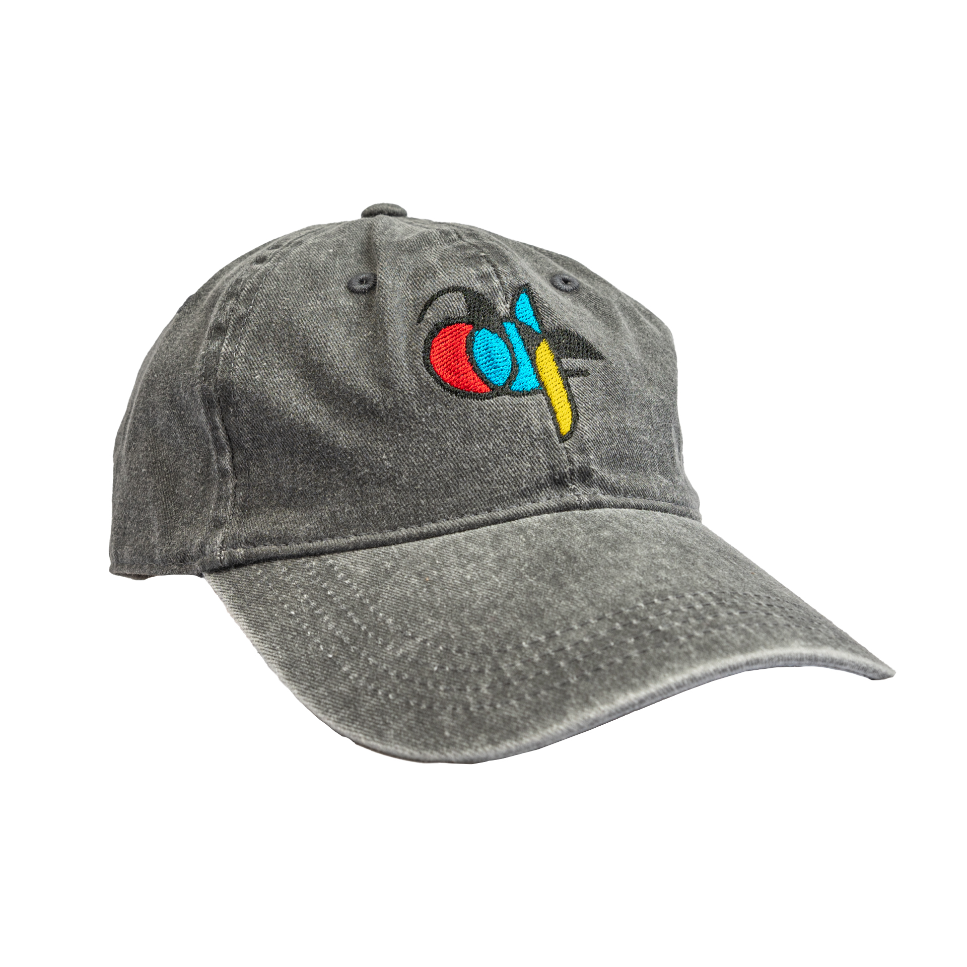 Grey hat with a stylized ADF 