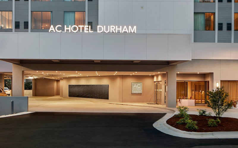 The entrance to AC Hotel Durham